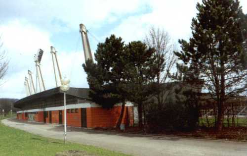 Parkstadion - Tribüne Außenansicht