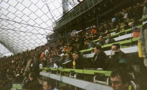 Olympiastadion - Journalisten bei der Arbeit