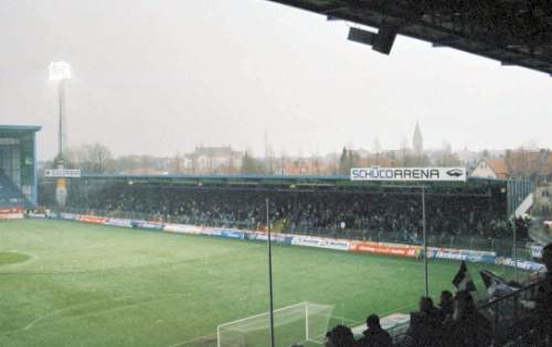 Schüco Arena (Stadion Alm) - Alles neu macht der Name?