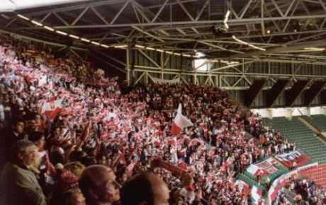 Millennium Stadium - Gästebereich auf dem West Stand