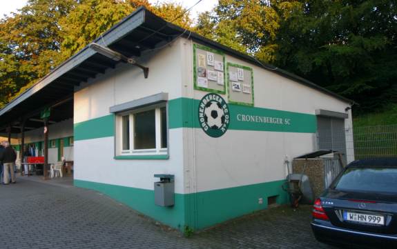 Sportplatz Hauptstraße - Vereinsheim