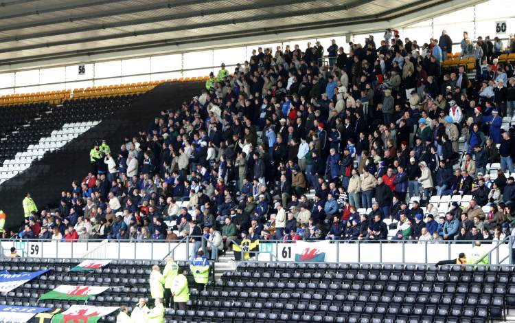 Pride Park - Auswärtsfans