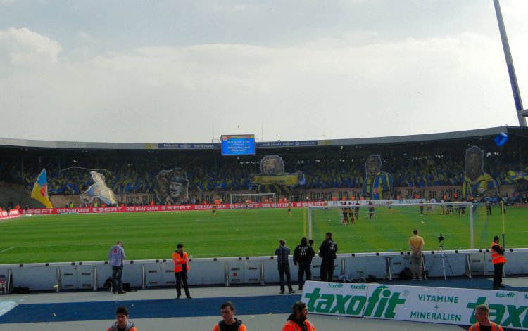 Eintracht-Stadion an der Hamburger Straße