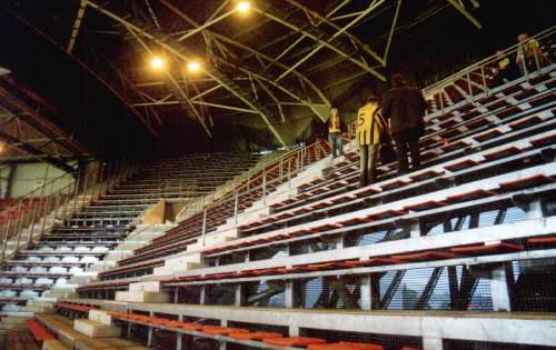 Philips Stadion - Der (fast) leere Gästeblock