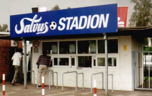 Salvus-Salvus-Stadion- Eingangsbereich