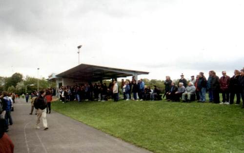 Sportplatz Heinrichstraße - Unterstand