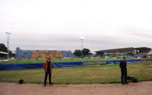 Stade Jean Laville - neue Hintertortribne