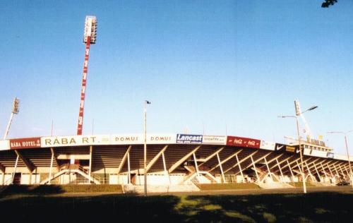 Györi Stadion - Außenansicht