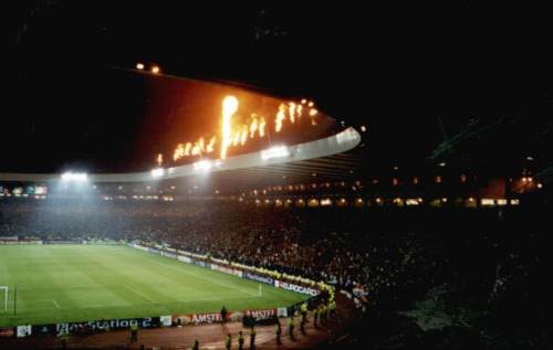 Hampden Park - offizielle Pyroshow