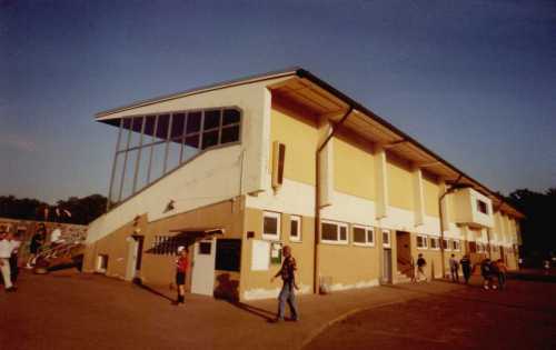 Stadion - Tribüne Rückansicht