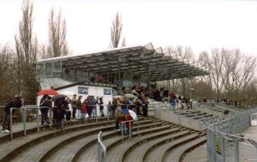 Frankenstadion - Tribne von Nahem