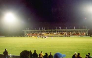 Stade Holleschbierg - Tribüne besetzt