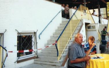 Victoria-Platz Hoheluft - Tribüne Detail