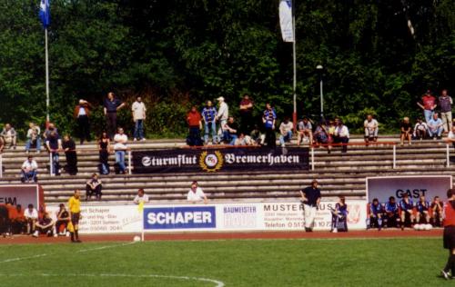 Friedrich-Ebert-Sportpark - Sturmflut Bremerhaven