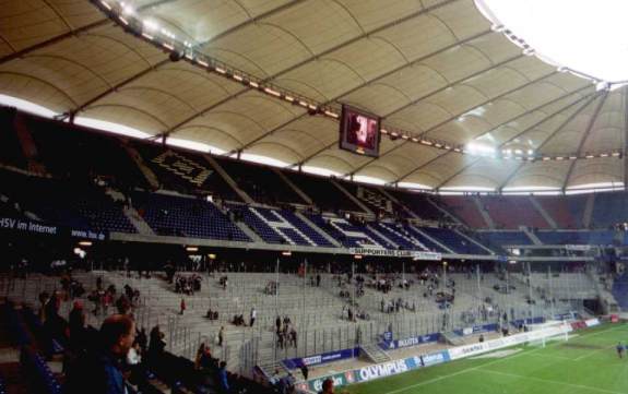 AOL-Arena/Volksparkstadion - Hintertorseite Heim (Archivbild)