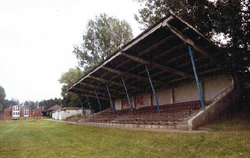 Friesenstadion - Tribne des Nebenplatzes