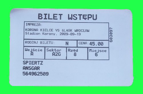 Ticket