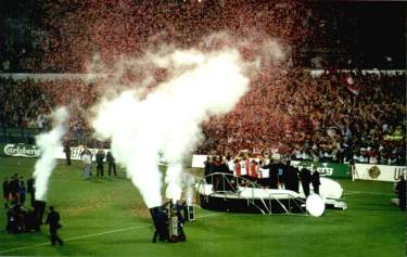 Stadion Feijenoord (“De Kuip”) - Siegerehrung