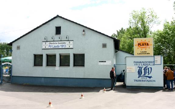 Tauberstadion - Eingan