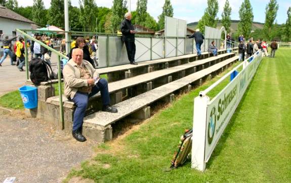 Tauberstadion - Hintertorseite