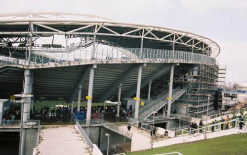 Zentralstadion - Außenansicht