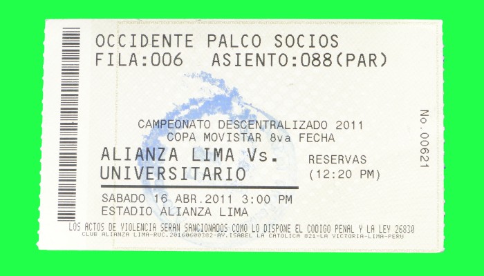 Ticket