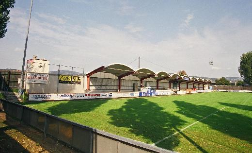 Sportplatz Donaupark - Tribüne