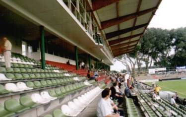 Lohmühle - Blick über die Haupttribüne