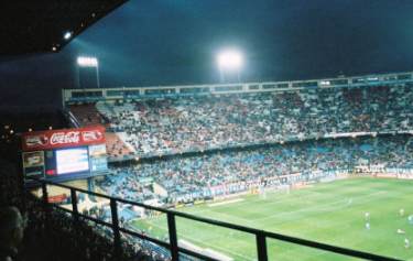 Vicente Calderón - Hintetorseite