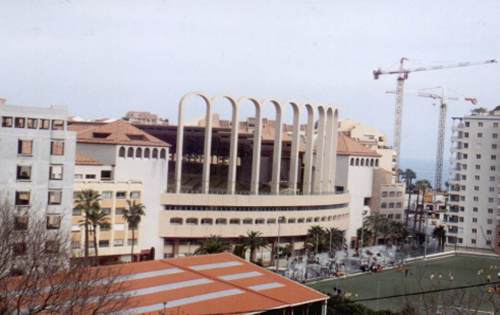 Stade Louis II - Auenansicht