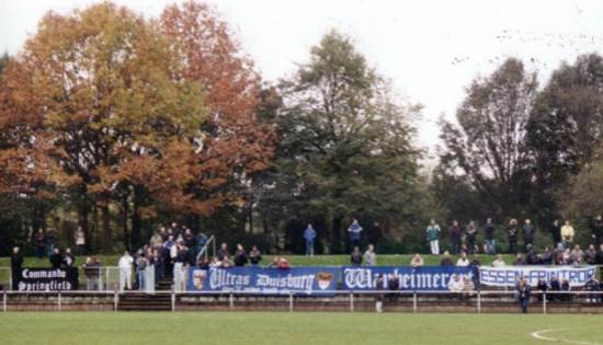 BZA Westender Str. - Gerade mit MSV-Fans