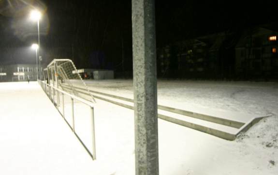 Stadion Ruhrstraße - ausgebaute Längsseite