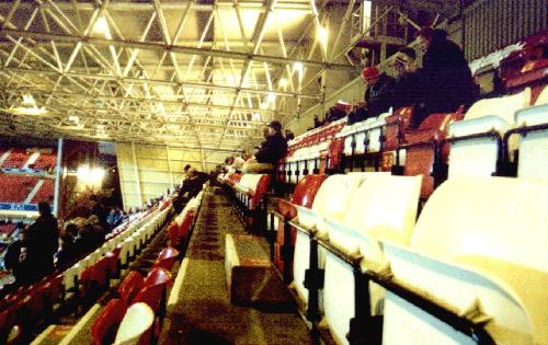 Nottingham City Ground - Blick ber den Brian Clough Stand