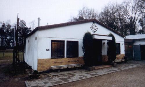 Stierstädter Heide - Gebäude mit Umkleidekabinen