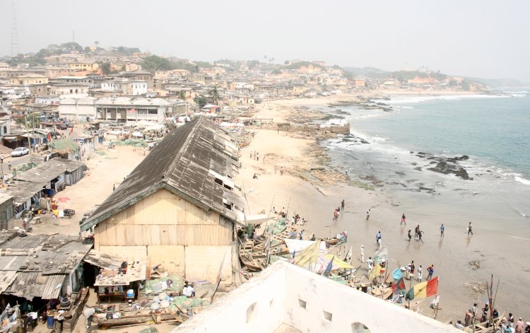Blick &uuml;ber Cape Coast