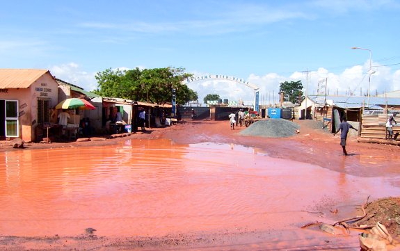 Barra - Blick aufs F&auml;hrterminal