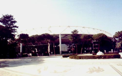 Olympiastadion - Auenansicht