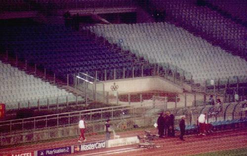 Olympiastadion - Detailaufnahme