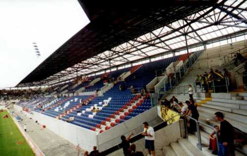 Ostseestadion - “rote” Tribüne