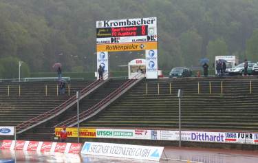 Leimbachstadion - Kurve (Detail)