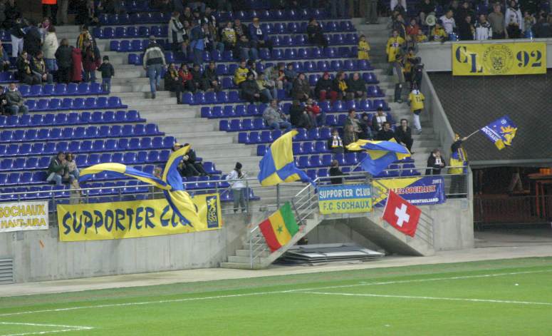 Stade Bonal - Auswärtsfans