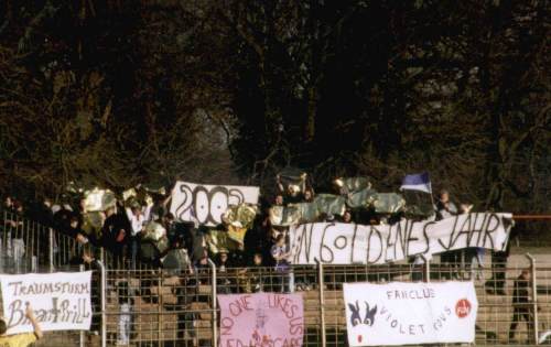 Stadion Im Hölzchen - Gstefans mit Minichoreographie