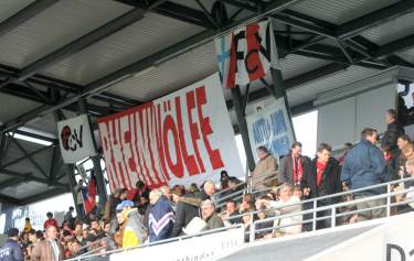 Rheinpark Stadion - Heimfans