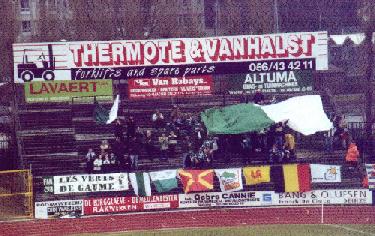 Regenboogstadion - Auswärtsfans