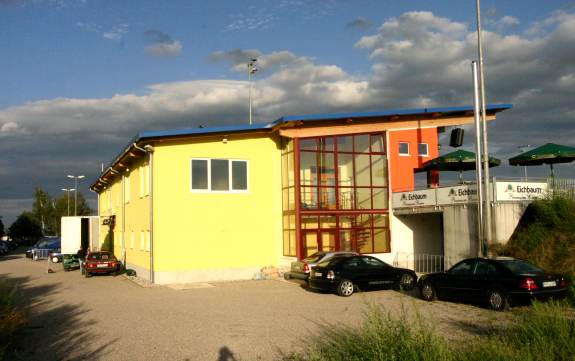 Arena Weingarten - Tribüne Seitenansicht