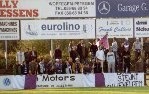 Stadion Wevelgem - ... lila ist alles, was ich habe ...