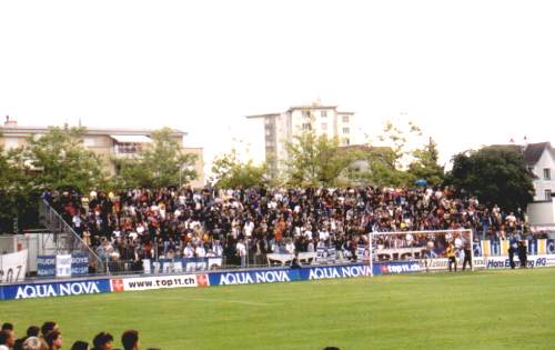 Stadion Bergholz - Gästebereich