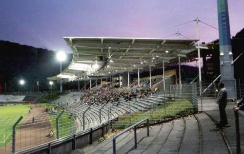 Stadion am Zoo - Tribüne