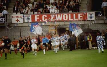 Oosterenk Stadion - Kabinenausgang